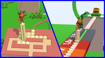 All Levels Gameplay Walkthrough Android\iOS-StackyDash Game