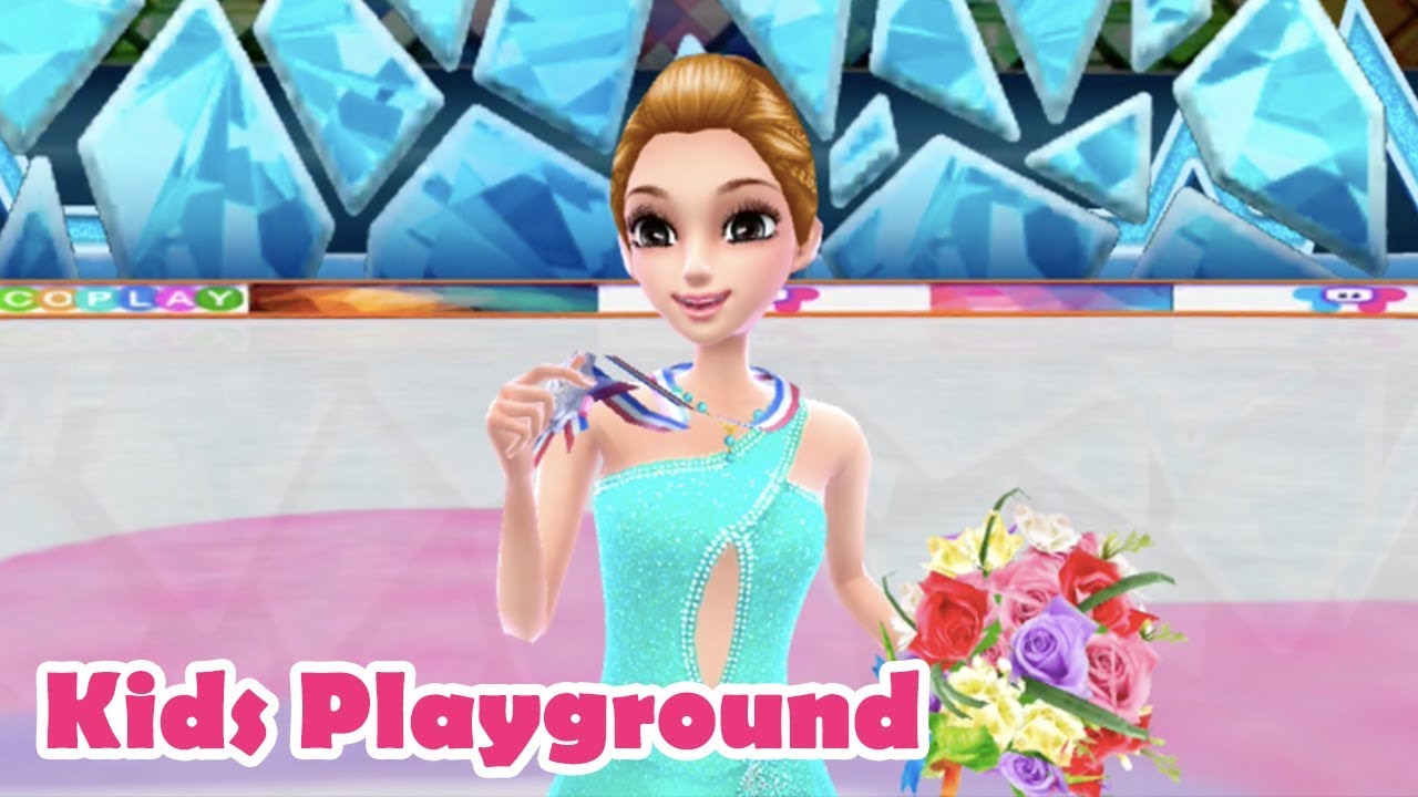 Ice Skating Ballerina Dress up, Makeup & Dance Coco Play YouTube