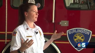 First woman appointed to command staff at Burlington Fire Department