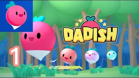 Dadish - Gameplay Walkthrough Part 1 (iOS, Android)