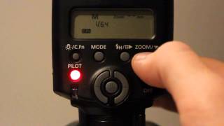 How to use all the functions on your Canon 430EXII Speedlite