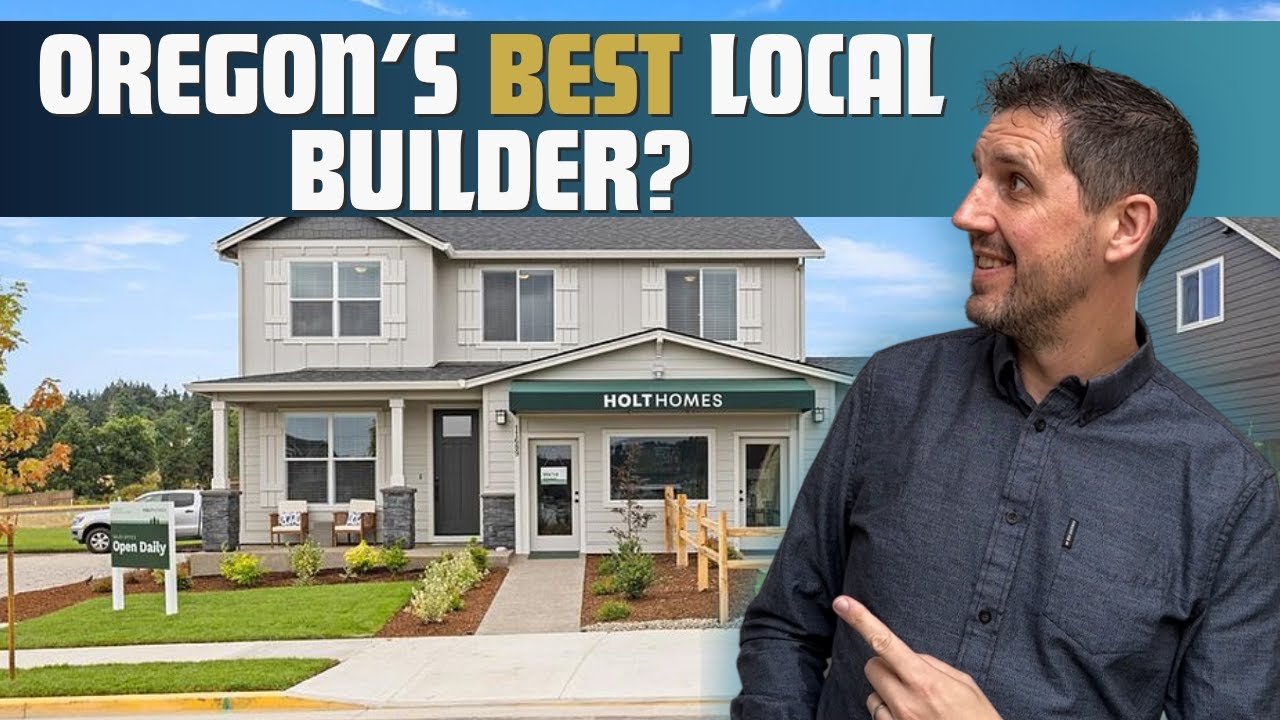 Is Holt Homes Oregon's Best Home Builder? Happy Valley Property Tour!