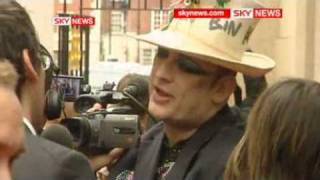 Boy George Gets Reality TV Check