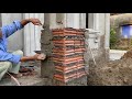 Amazing Pillar Bottom Building Ideas - New Style Concrete Pillar Building Skills