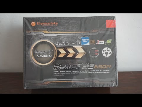 Thermaltake Smart SE 630W review, unboxing and install