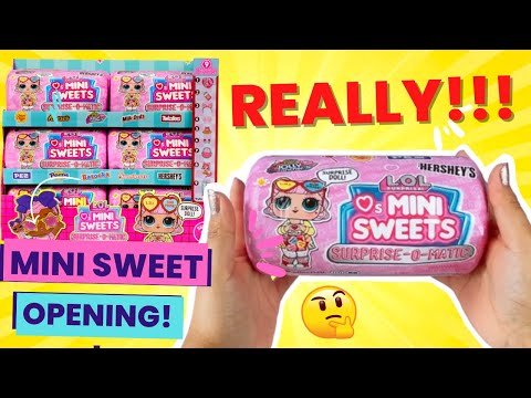 LOL Surprise Mini Sweets Candy Doll Opening #toys #mini #asmr