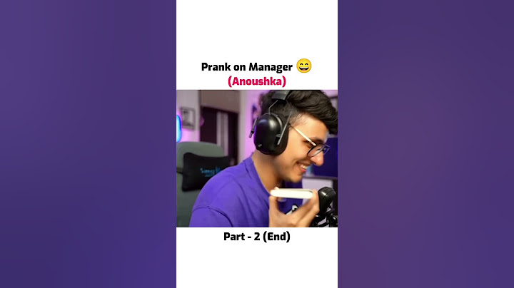 Prank on Manager 😄 (Anoushka) pt.2 #triggeredinsaan #shorts #trending