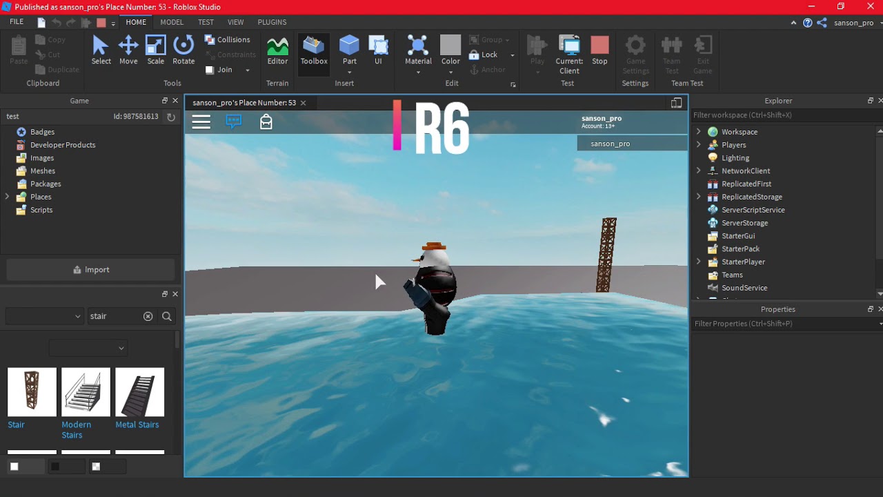 Roblox Studio Como Poner Tu Juego En R6 O R15 2019 Youtube - tutorialcomo actualizar un juego de roblox studio