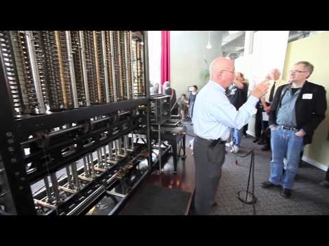 Vídeo: O Computador Mecânico De Babbage Como Um Protótipo Do PC Moderno