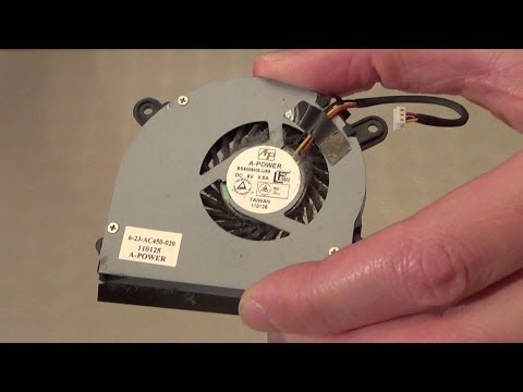 How to Clean a Zoostorm W251HUQ Laptop Fan