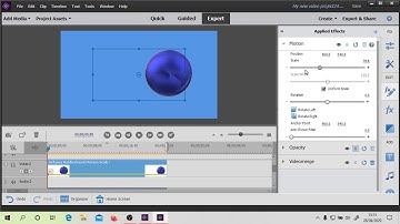 Maak eenvoudige animaties in Premiere Elements