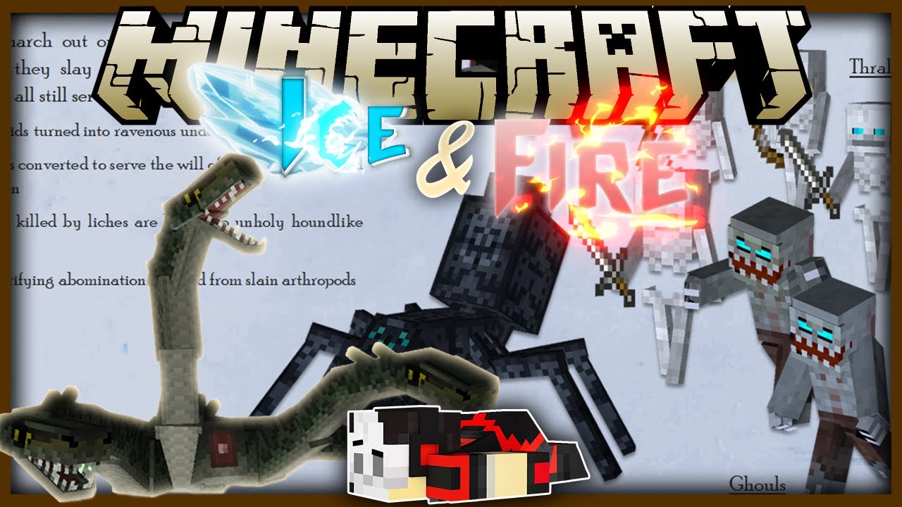 Minecraft Mod Showcase Update Ice And Fire Hydra S Rise Of The Dread Army And Some More Youtube