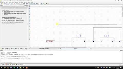 Xilinx ISE schematics Editor - shift register