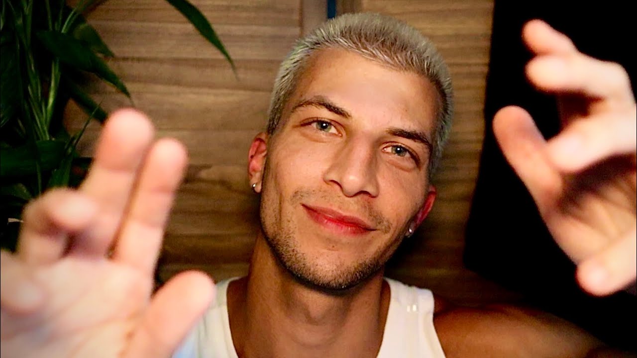 Up Close Personal Attention & Positive Affirmations | ASMR Visuals & Hand Movements