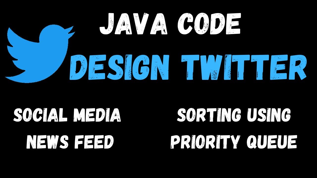 Design Twitter | Java Code | Leetcode 355 - YouTube