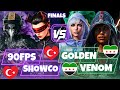 UNREAL TDM FINAL! 🏆 90FPS🇹🇷 &amp; SHOWCU🇹🇷 vs GOLDENBOY🇸🇾 &amp; VENOM🇸🇾 — HACKER-LEVEL PLAYS 🤯🔥