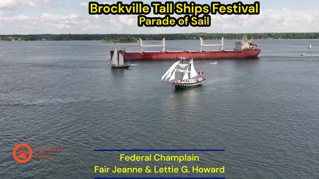 2025 Brockville Tall Ships Festival - MV Federal Champlain