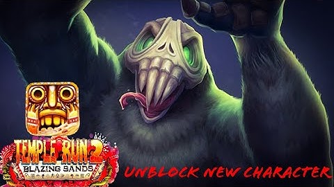 TEMPLE RUN 2 : New Update "Blazing Sands", New Map "Fall Jungle", New character "MINGATI" | Gameplay