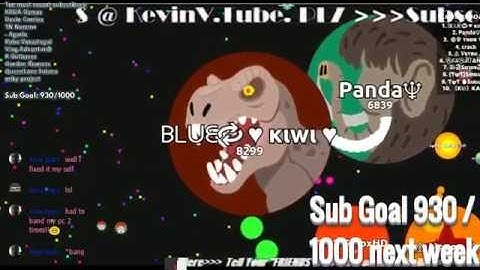 Biggest Team Destroyed Ever?! Agar.io "[GW]$tarKiller Ba$$ Stream" SOLO!! 05/23 pm