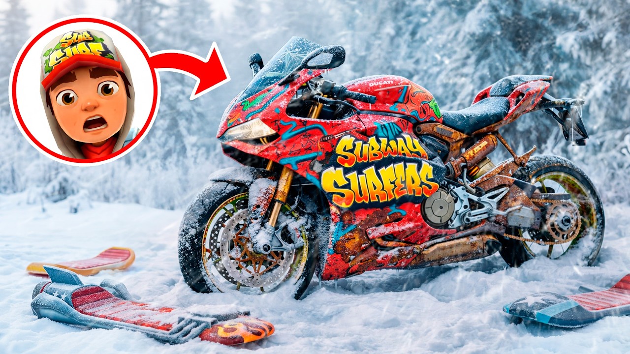 FULLY Restoration Jake's Abandoned Motorcycle | Restoring FORGOTTEN Motorcycle from Subway Surfers