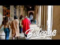 NIGHT CITY - BOLOGNA. Italy - 4k Walking Tour around the City - Travel Guide. trends, moda #Italy