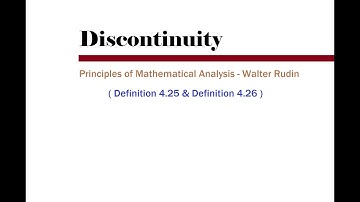 Real Analysis : Rudin Book - Lecture 44