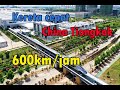 China Tiongkok kereta cepat Maglev 600km/h / jam