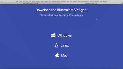 BluetraitIO - MSP/RMM Initial Setup Guide