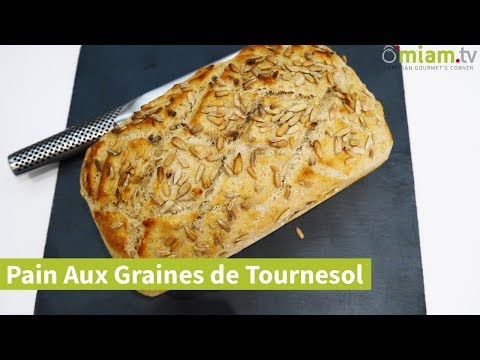 Vidéo: Comment Faire Du Pain Blanc Aux Graines De Tournesol