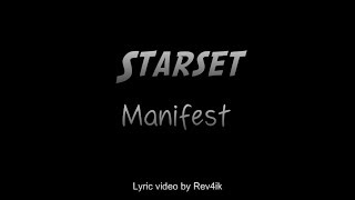 Starset - Manifest[lyrics]