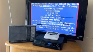 Emergency Alert System Activations: National Periodic Test + WEA & WXL38 Required Weekly Test