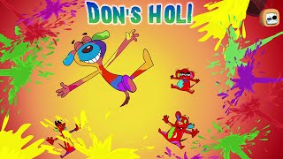 Don's Holi | Season 4 Compilation | Rat-a-Tat | Cartoon For Kids| ChotoonzTV