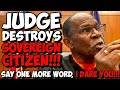 Sovereign Citizen Laughs in Court — Judge SLAMS Him With 30 Days!