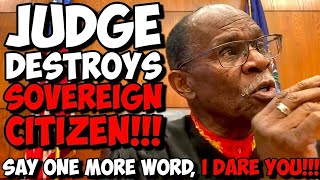 Sovereign Citizen Laughs in Court — Judge SLAMS Him With 30 Days!