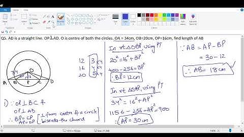 Class 9 Circles Ex 17 A (part 2 of 2)