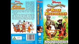 Disney's Sing Along Songs: The Bare Necessities (1990 UK VHS)