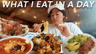 (vlog) Mochi Donut+Mexican StyleSoup +Roasted Chicken+Fried Chicken Salad+Spicy Seafood Soup