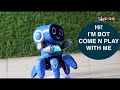 Dancing robot toy with music lights  unboxing and testing  battery operated toy for 24 year kids