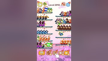 Bird Sort Color Level 2912