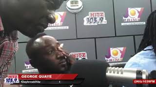 George Quaye cries over Stonebwoy, Shatta Wale clash at VGMA 2019