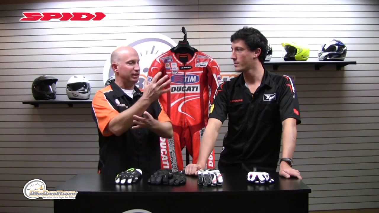 Spidi Short Gloves ft. Alessandro Todescato at BikeBandit.com