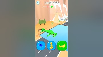 Shape-shifting Funny Race All Level Gameplay Walkthrough Master Level #227 BeamNG.drive #Shorts