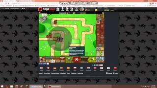 BTD5 - Monkey Lane - Easy - Dart Monkeys Only (Part 1) (Round 83)