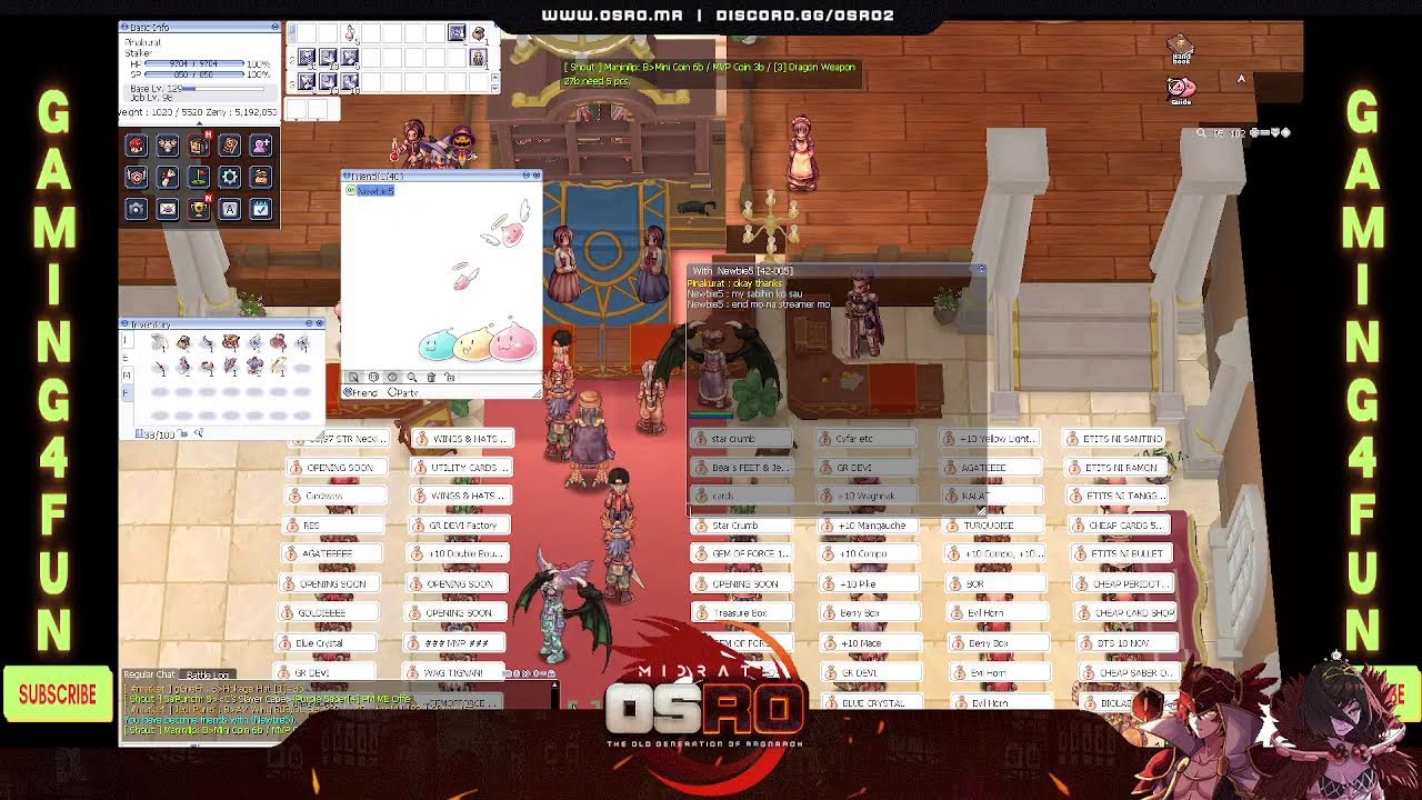 Gaming4Fun Live Stream: OSRO Midrate Server