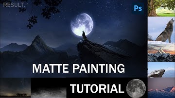 How to make a Realistic Matte Painting Part 2 | Photoshop Tutorial | Graphical Guru