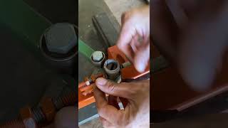 Vam uốn bẻ đai sắt tự chế #diy #shortvideo