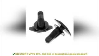 50Pcs Car Universal Weatherstrip Retainer Clips Auto Window Door Sealing Strip Fasteners Rivet For A