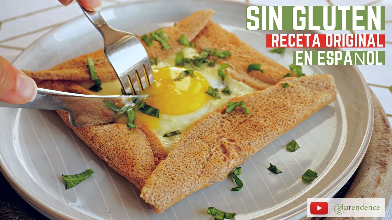 GALETTE BRETONNE receta en español (Receta original. Sin gluten)