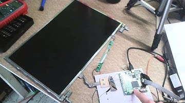 Laptop LVDS LCD hacking with FPGA #2