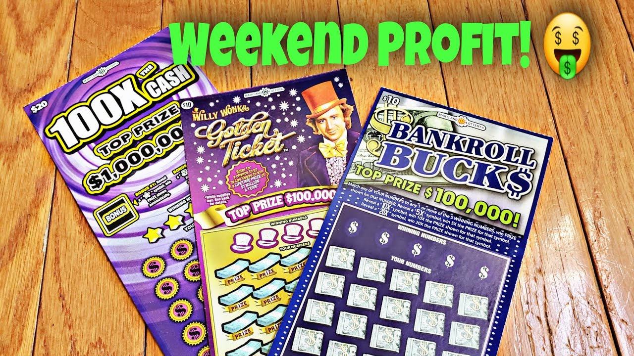 Weekend Profit! | Md Lottery  Bankroll Bucks | 100X The Cash | Willy Wonka Golden Ticket